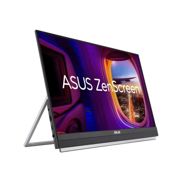 Asus ZenScreen MB229CF 21,5" Bärbar datorskärm Svart Svart