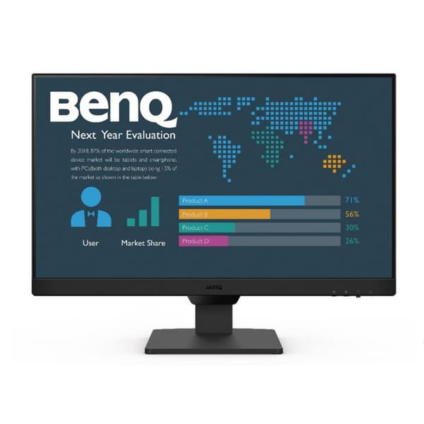 - BenQ - BenQ BL2490 - LED-skärm - 23,8" - 1920 x 1080 Full HD (1080p) 100 Hz - IPS - 250 cd/m² - 1300:1 - 5 ms - 2xHDMI, Displa Svart