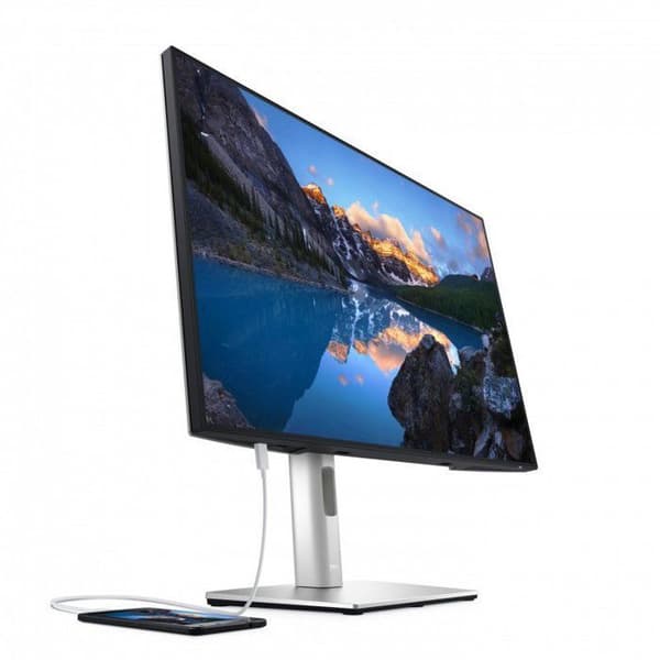 Dell U2421E 24" UltraSharp WUXGA LED-bakgrundsbelyst LCD IPS-skärm 60Hz 8ms Svart, Silver