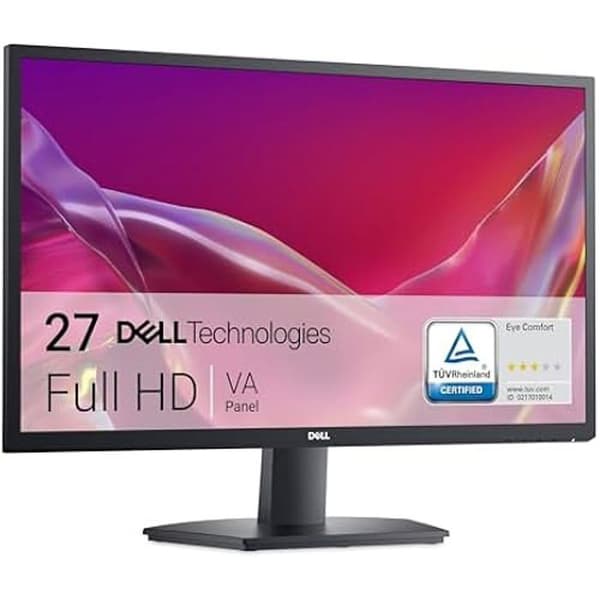 PC-skärm - DELL - SE2725H - 27" Full HD - 75Hz - VA - 4ms - HDMI/VGA - Svart