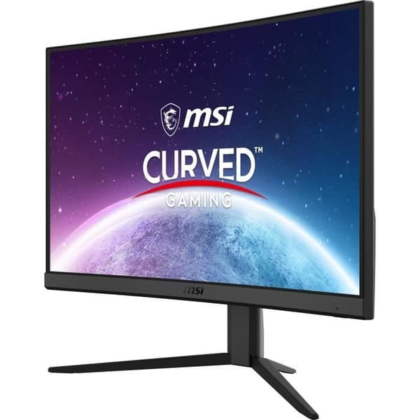Böjd PC Gamer-skärm - MSI - G24C4 E2 - 24" FHD - VA-panel - 180Hz - 1ms - Adaptiv synk - 2 HDMI 1 DP