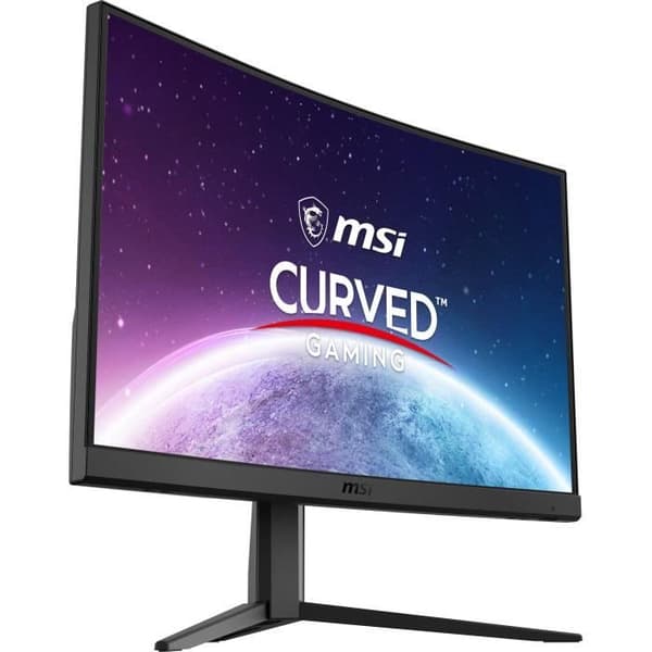 Böjd PC Gamer-skärm - MSI - G24C4 E2 - 24" FHD - VA-panel - 180Hz - 1ms - Adaptiv synk - 2 HDMI 1 DP