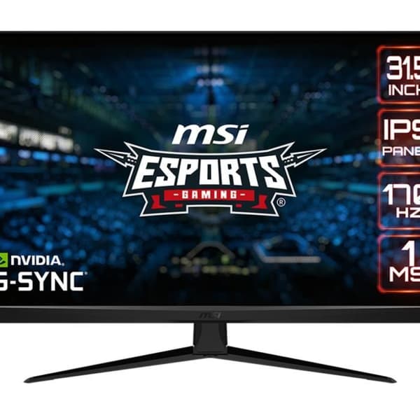 32 lysdioder G321Q MSI 9S6-3DB91A-013 Svart