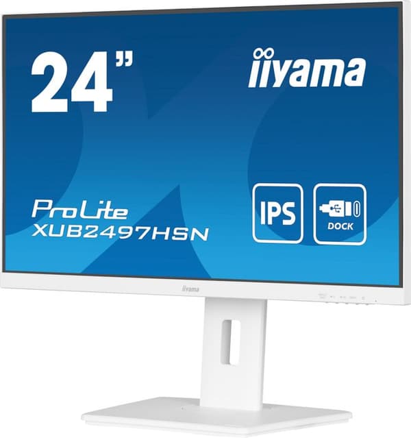 LED-skärm - IIYAMA - ProLite XUB2497HSN-W1 - 24" - Full HD 1920 x 1080 - 100 Hz - IPS