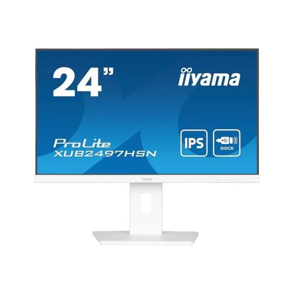 LED-skärm - IIYAMA - ProLite XUB2497HSN-W1 - 24" - Full HD 1920 x 1080 - 100 Hz - IPS