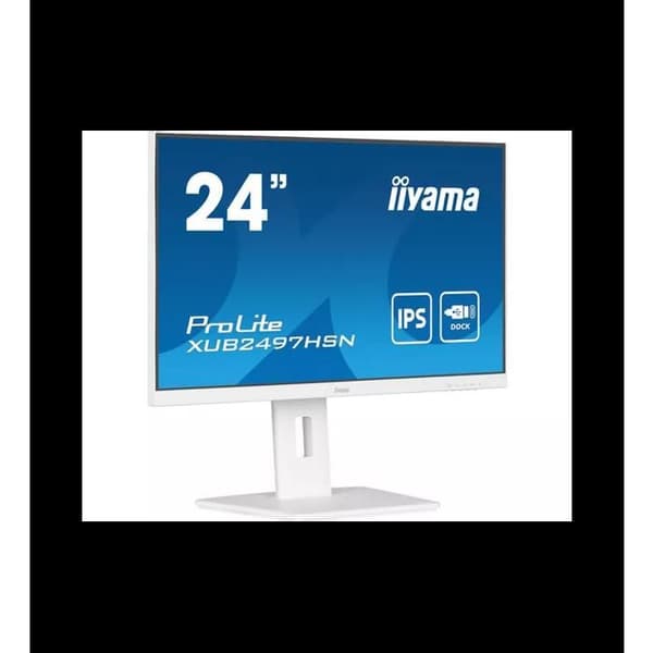 LED-skärm - IIYAMA - ProLite XUB2497HSN-W1 - 24" - Full HD 1920 x 1080 - 100 Hz - IPS Vit