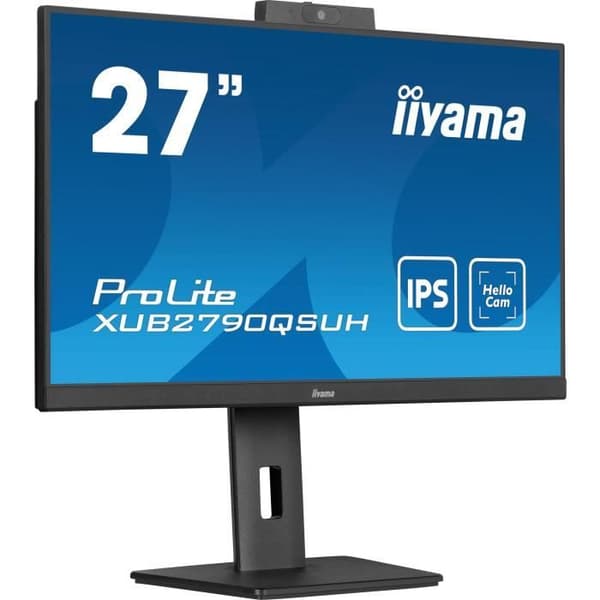 PC-skärm - IIYAMA - XUB2790QSUH-B1 - 27" QHD - IPS - 100Hz - 0,4ms - USB-C - Justerbar fot Svart