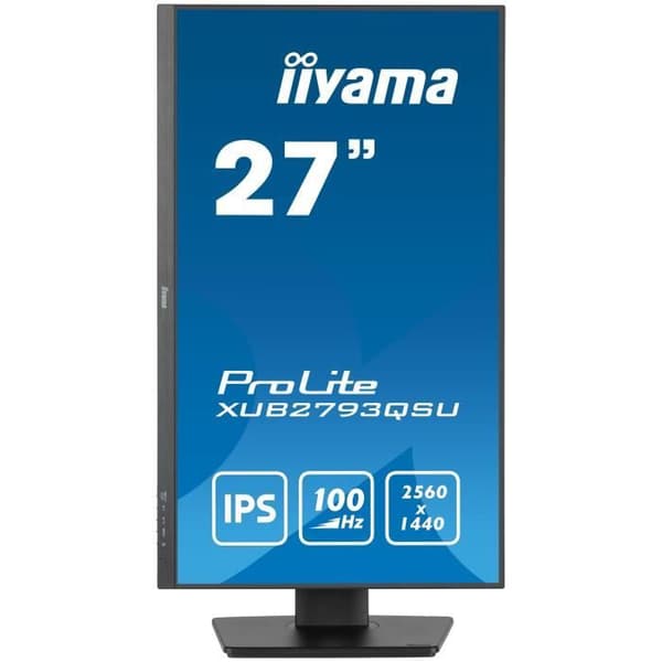 IIYAMA XUB2793QSU-B6 PC-skärm - 27" - IPS - 2560 x 1440 - 1ms - Svart