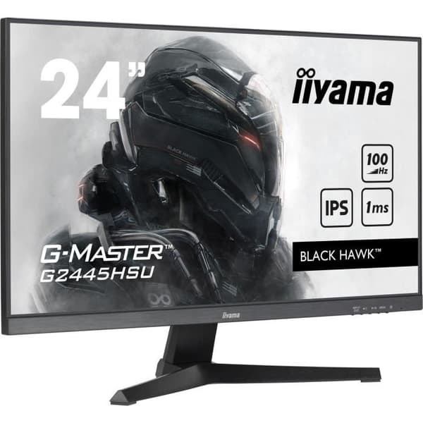 PC Gamer-skärm - IIYAMA - G2445HSU-B1 - 23,8" FHD - IPS-panel - 1ms - 100Hz - HDMI/DisplayPort / HUB-USB, högtalare
