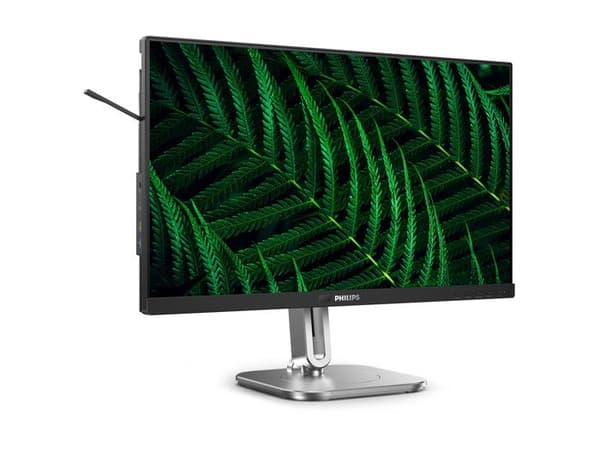 Skärm - PHILIPS - 24B2G5301 - Full HD 24 Tum - Höjdjusterbar - 100 Hz - Högtalare
