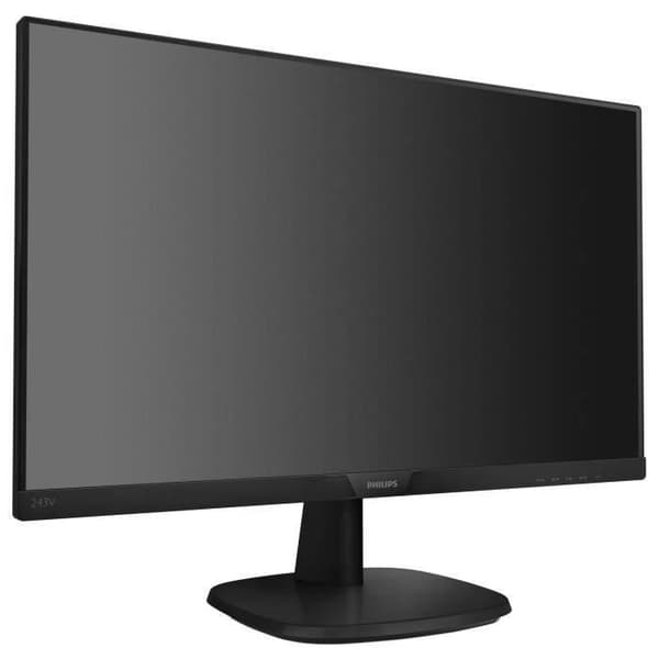Philips V-line 243V7QDSB LCD-skärm - Full HD 1920x1080 - 16:9 - Svart - 16,7 miljoner färger