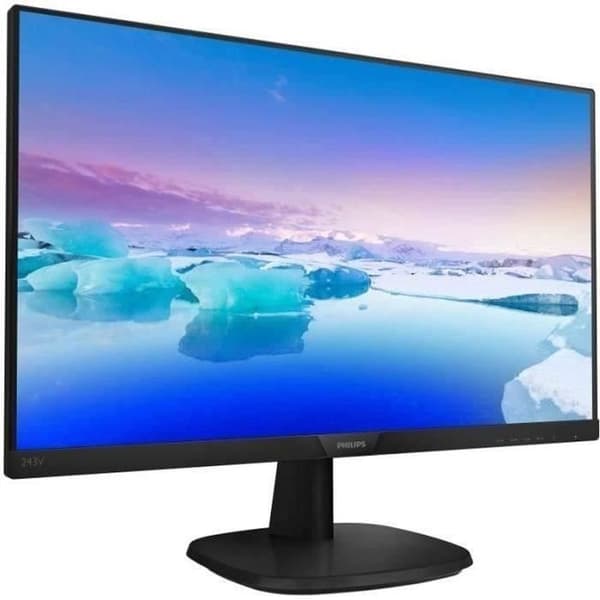 Philips V-line 243V7QDSB LCD-skärm - Full HD 1920x1080 - 16:9 - Svart - 16,7 miljoner färger Svart