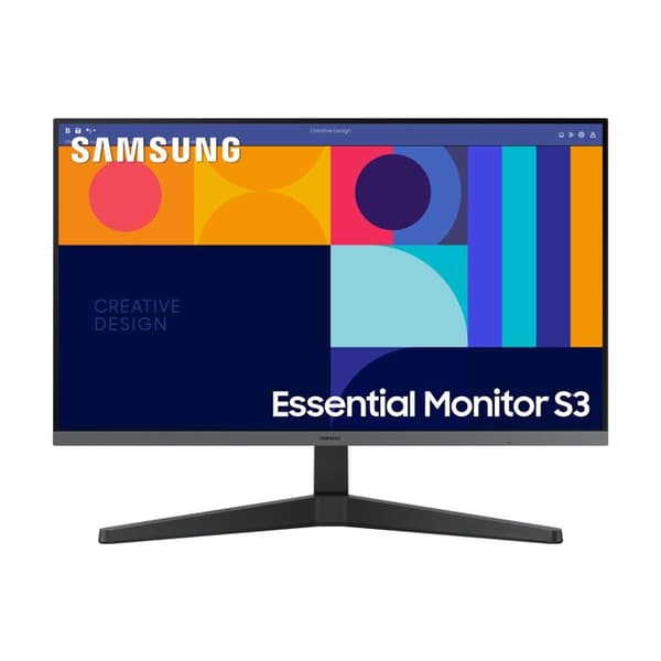 Skärm PC - SAMSUNG - S27C332GAU - 27" - FHD - 100Hz - IPS - 1ms - 250cd/m2 - Nejuvlig - HDMI / DisplayPort Svart
