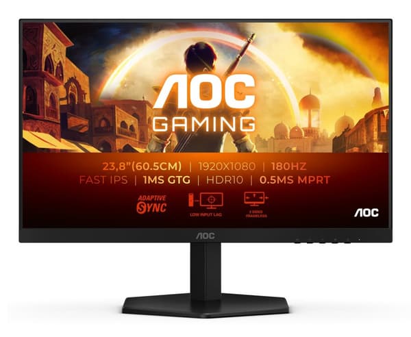 AOC G4 24G42E datorskärm 61 cm (24") 1920 x 1080 pixlar Full HD LCD Svart Svart