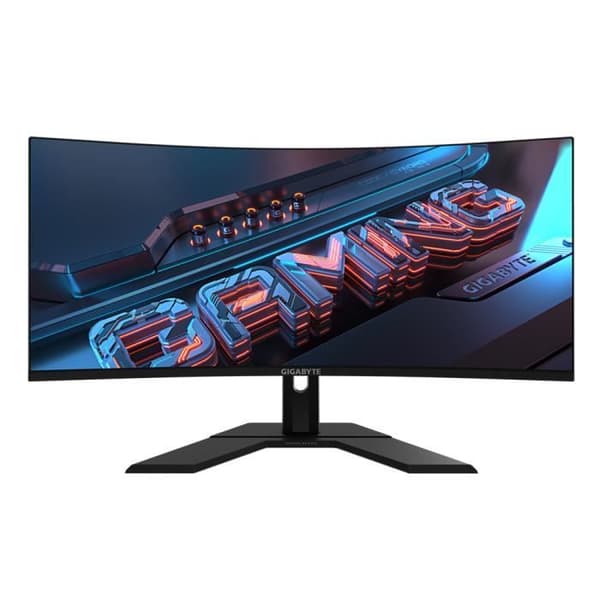 GIGABYTE GS34WQC EU PC-skärm - Svart - 3440 x 1440 - 1 ms - HDMI - DisplayPort - LCD VA