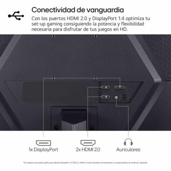 Monitor LG 24GS50F-B.AEUQ Full HD