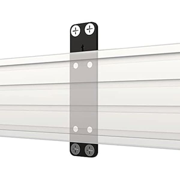 Tillbehör för montering av platt-TV - B-TECH - BT8390-WFK1 - Svart - 5 mm tjocklek - 188 mm längd