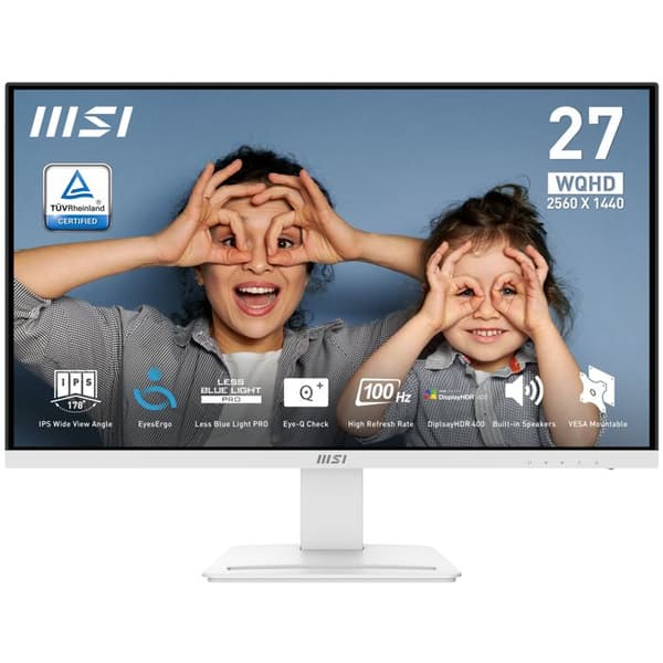 MSI MP273QW 27" PC-skärm Vit