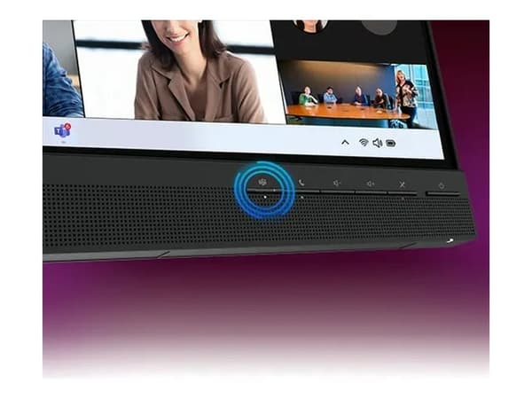 Lenovo ThinkVision T24mv-30 - LED-skärm - 24" (23.8" visbar) - 1920 x 1080 Full HD (1080p) - IPS - 250 cd/m² - 1000:1 - 4 ms - HDMI, DisplayPort, USB