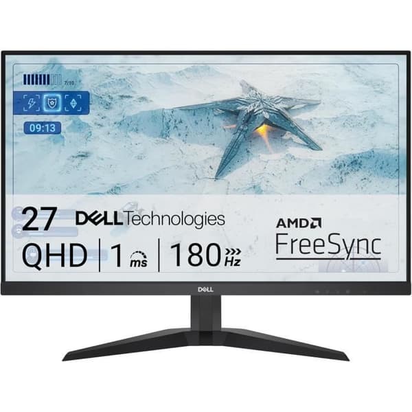 PC-spel skärm - DELL - G2725D - 27 tum - QHD 2560x1440 - 180Hz - 1ms