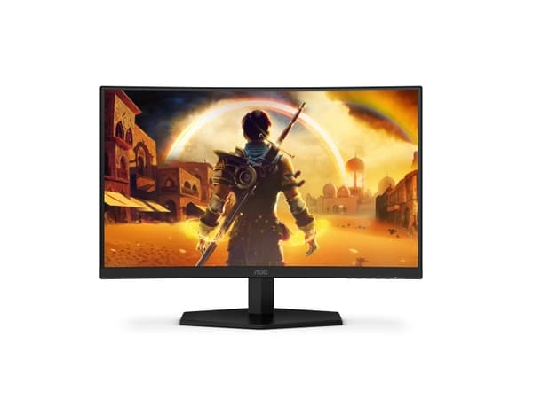 AOC G4 C24G42E, 59,9 cm (23.6"), 1920 x 1080 piksler, Full HD, LED, 4 ms, Sort, Rød