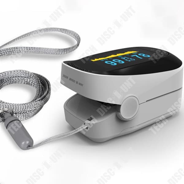 TD Health Monitor 10,2cmx6,3cmx3,7cm Sömnmonitorer Hälsomonitorer Finger Clip Sleep Monitor Finger Monitor