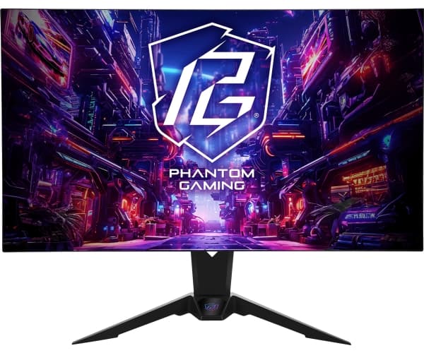 Asrock PGO32UFS, 80 cm (31,5"), 3840 x 2160 piksler, 4K Ultra HD, OLED, 0,03 ms, sortering Sort