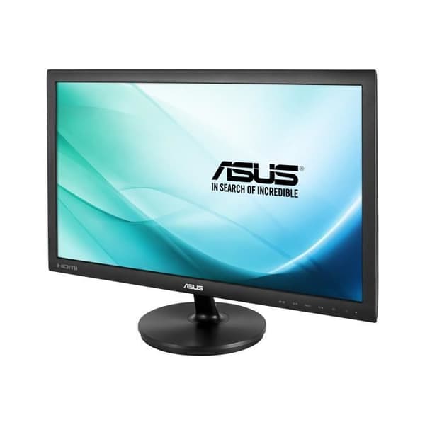 ASUS VS247HR - LED-skärm - 23.6" - 1920 x 1080 Full HD (1080p) - 250 cd-m² - 2 ms - HDMI, DVI-D, VGA - svart