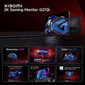 Miniatyrbild 6 av 6: Spel-PC-skärm - XIAOMI - 2K G27Qi - 27" - Snabb IPS-panel - 180 Hz - 1 ms - Svart