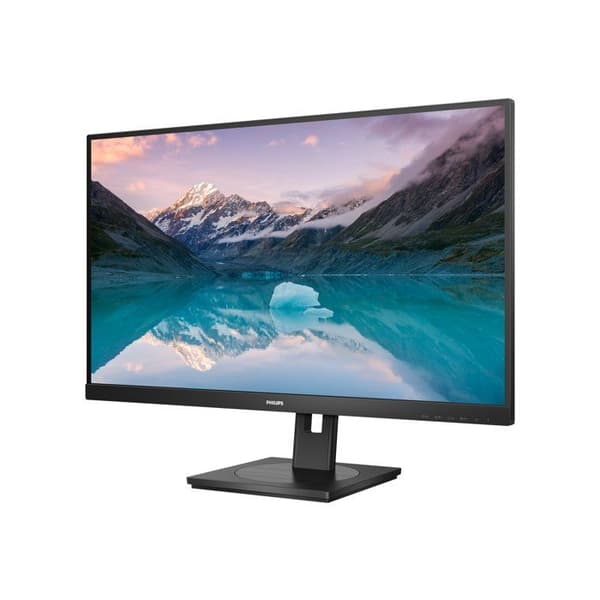 Philips 275S9JML - 27-tums Quad HD-skärm, Högtalare, Justerbar höjd (2560x1440, 75 Hz, 4 ms GtG, HDMI, DisplayPort, koncentrat Svart