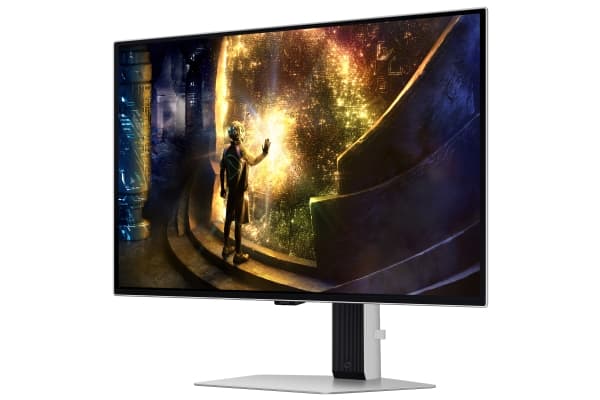 Samsung G61SD, 68,6 cm (27"), 2560 x 1440 piksler, Quad HD, OLED, 0,03 ms, Sølv