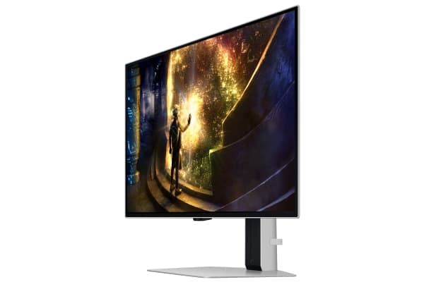 Samsung G61SD, 68,6 cm (27"), 2560 x 1440 piksler, Quad HD, OLED, 0,03 ms, Sølv