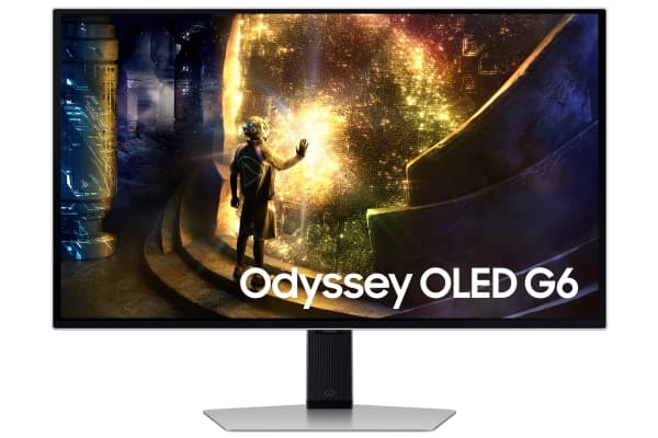 Samsung G61SD, 68,6 cm (27"), 2560 x 1440 piksler, Quad HD, OLED, 0,03 ms, Sølv Sølv