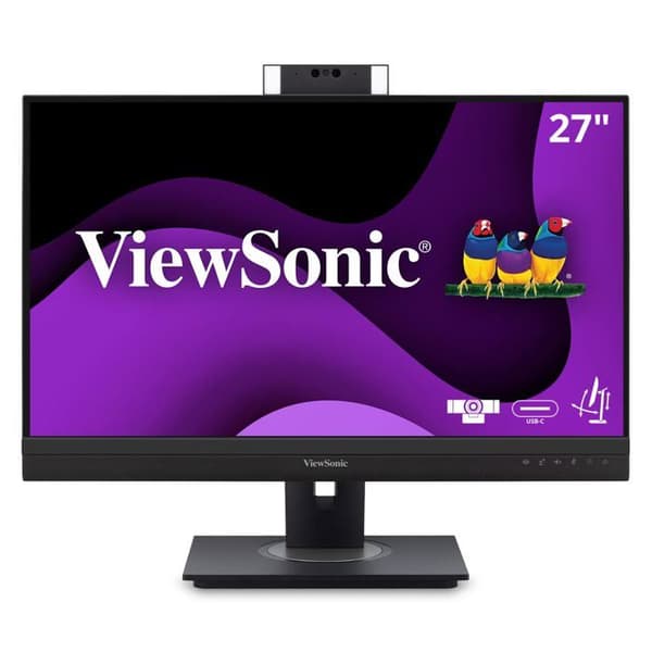 LED-skärm - VIEWSONIC - VG2757V-2K - 27 tum - 2560x1440 - 5ms - HDMI/DP/USB Svart