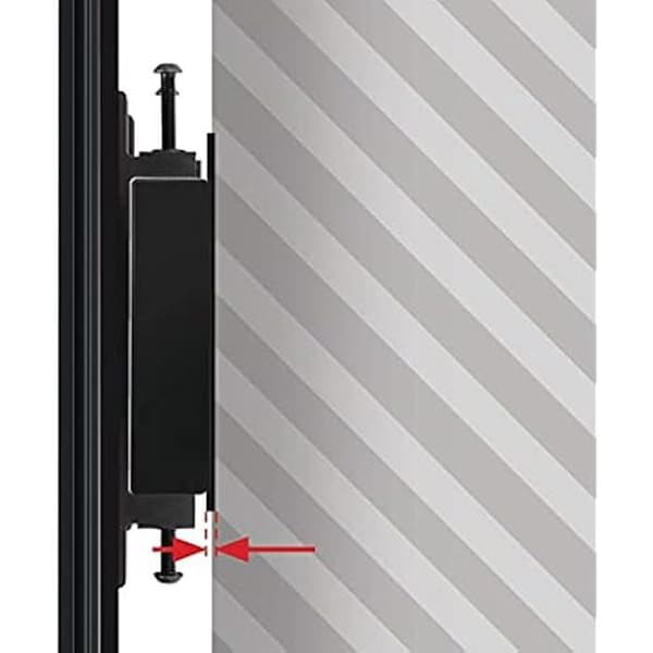 Tillbehör för montering av platt-TV - B-TECH - BT8390-WFK1 - Svart - 5 mm tjocklek - 188 mm längd