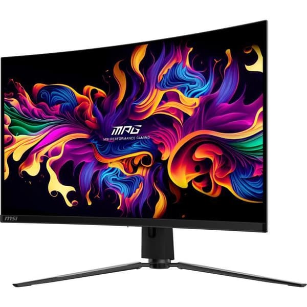 MSI 9S63DD64T-001 MSI MPG 321CURX QD-OLED platt skärm för PC 80 cm (31.5') 3840 x 2160 pixlar 4K Ultra HD Svart