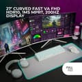 Miniatyrbild 2 av 4: Kurvigt Gaming Skärm - MARS GAMING - MV-27C - 27 tum - 200Hz - HDR10 - 1ms