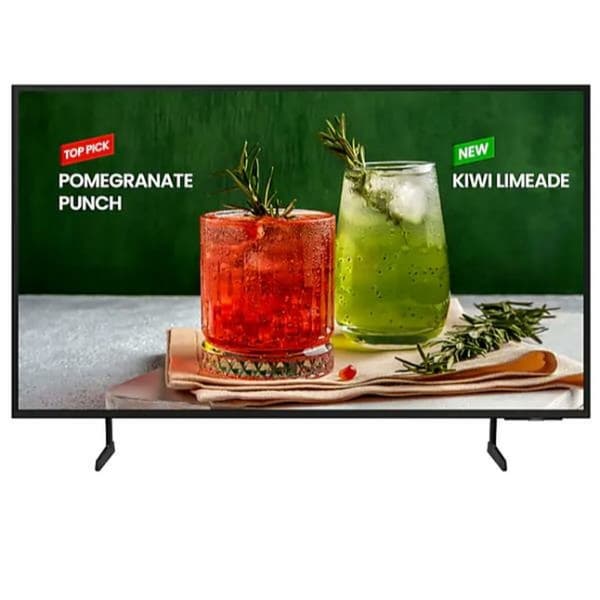 Videovegg Monitor Samsung LH65BEDHLGUXEN 4K Ultra HD 65" Sort