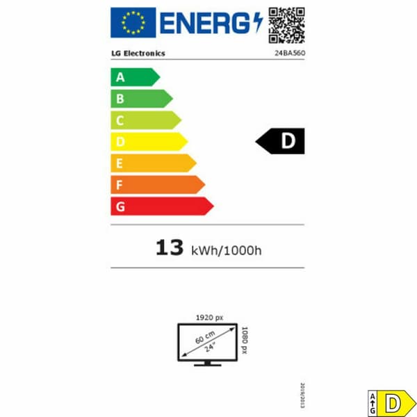 BRUGT Skærm LG 23,8" Full HD (Refurbished A)