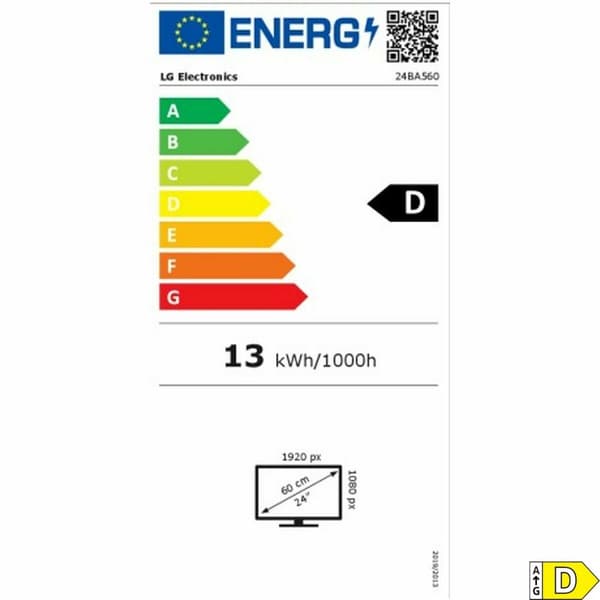 BRUKT Skjerm LG 23,8" Full HD (Fikset A)