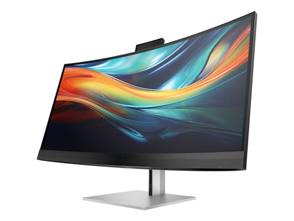 HP 740pm - Series 7 Pro - LED-skjerm - kurvet - 40" (39.7" synlig) - 5120 x 2160 WUHD @ 60 Hz - IPS - 300 cd/m² - 1000:1 - 5 ms - 2xThunderbolt 3, HD