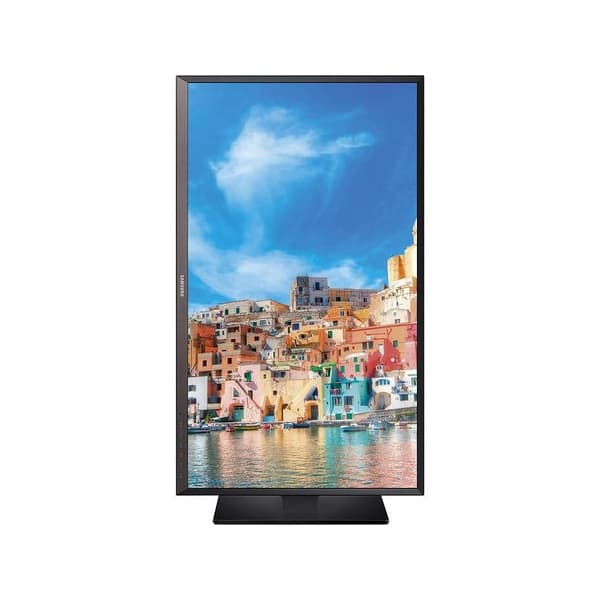 BEGAGNAD Samsung 27-tums 2K-upplöst LED-skärm Ergonomisk (Höj & sänkbar) med DVI/HDMI/DP