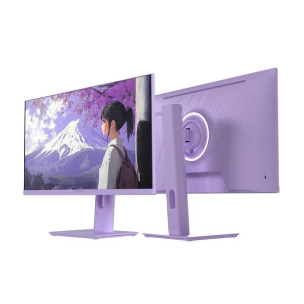 Gaming/dator skärm | 23,8" | IPS | FHD | 120Hz | Pastell lila