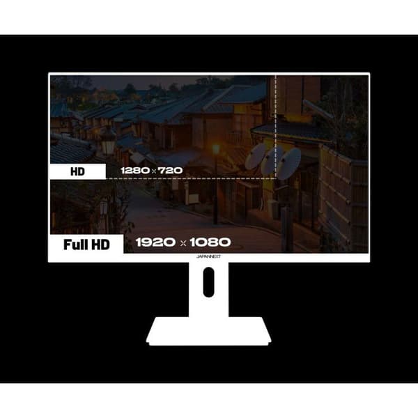 PC-gaming/kontorsskärm | 23,8" | IPS | FHD | 120Hz | Pastellvit