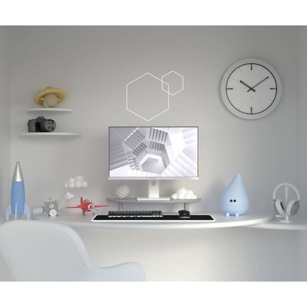 PC-gaming/kontorsskärm | 23,8" | IPS | FHD | 120Hz | Pastellvit