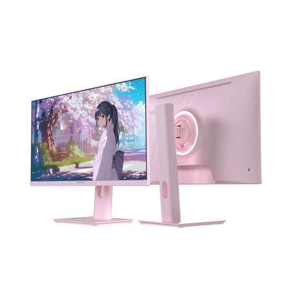 Spel-/kontorsmonitor | 23,8" | IPS | FHD | 120Hz | Pastellrosa