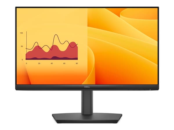 Dell Pro E2225HSM - LED-skärm - 22" (21.5" visbar) - 1920 x 1080 Full HD (1080p) @ 100 Hz - VA - 250 cd/m² - 3000:1 - 5 ms - HDMI, VGA, DisplayPort -