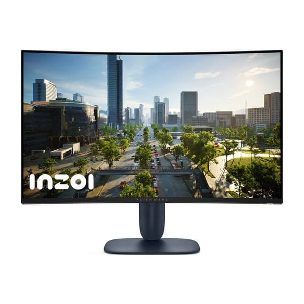Gaming Skärm - ALIENWARE - AW3225DM - 32" Kurvade 1500R QHD - 180 Hz - 1 ms - FreeSync Premium Blå