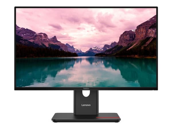 Lenovo ThinkVision T24-40 - LED-skjerm - 24" (23.8" synlig) - 1920 x 1080 Full HD (1080p) @ 120 Hz - IPS - 250 cd/m² - 1500:1 - 4 ms - HDMI, VGA, Dis