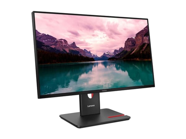 Lenovo ThinkVision T24-40 - LED-skjerm - 24" (23.8" synlig) - 1920 x 1080 Full HD (1080p) @ 120 Hz - IPS - 250 cd/m² - 1500:1 - 4 ms - HDMI, VGA, Dis